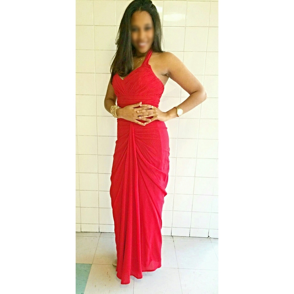 Red Gown - SIZE 8